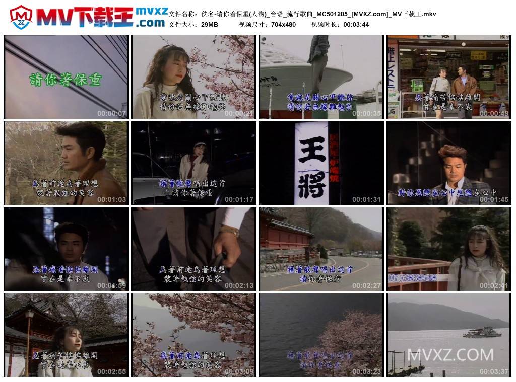 佚名-请你着保重(人物)_台语_流行歌曲_MC501205